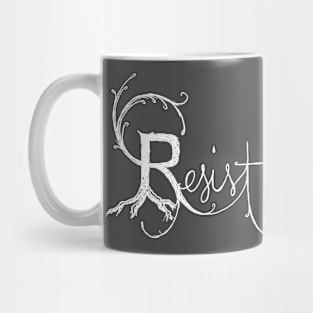 resist reverse Mug